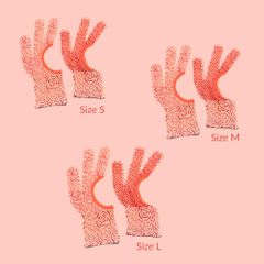 Bohin Quilting gloves size S-L - 1pair