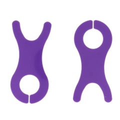 Bohin Wool bobbin holder plastic 10.5cm purple - 1pc