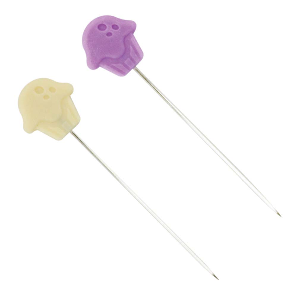 Bohin Kopspelden cupcakes-uil 50x0,60mm - 1x24st