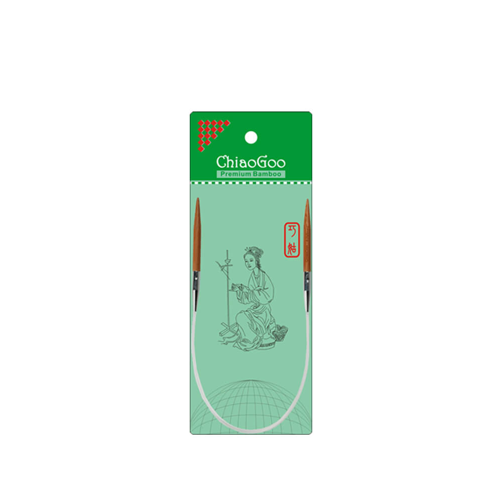 ChiaoGoo Rondbreinaald bamboe 40cm 2.00-10.00mm ptn - 1st