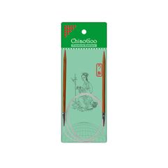 ChiaoGoo Circular needle bamboo 80cm 2.00-10.00mm ptn - 1pc