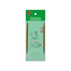 ChiaoGoo Circular needle bamboo 100cm 2.00-10.0mm ptn - 1pc