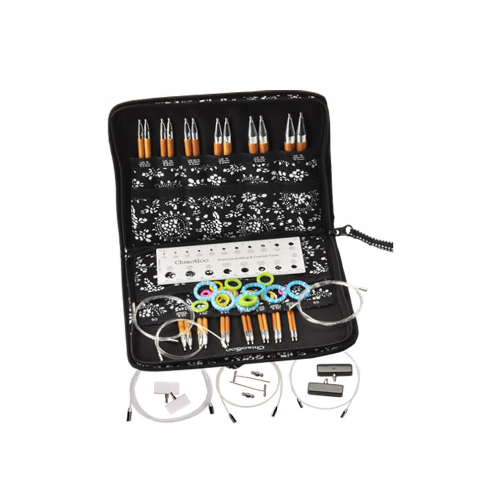 ChiaoGoo SPIN verwisselbare puntenset bamboe 13cm - 1st