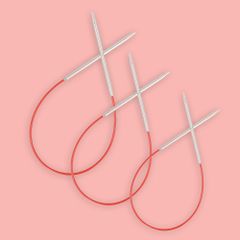 ChiaoGoo Knit RED rondbreinaald 23cm 1.50-5.00mm - 1st