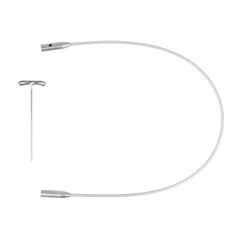 ChiaoGoo SWIV360 Silver cable 20cm - 1pc