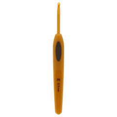 Clover Soft grip crochet hook 2.00-6.00mm - 1pc