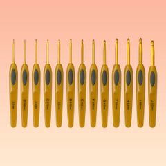 Clover Softgriff Häkelnadel 2.00-6.00mm - 3Stk