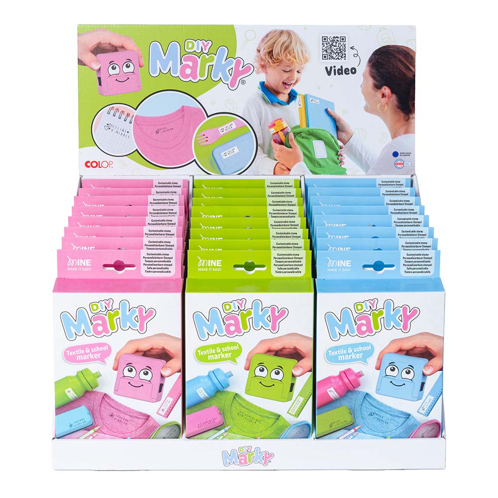 COLOP Marky Kartonnen toonbankdisplay stempel 8x3st - 1st