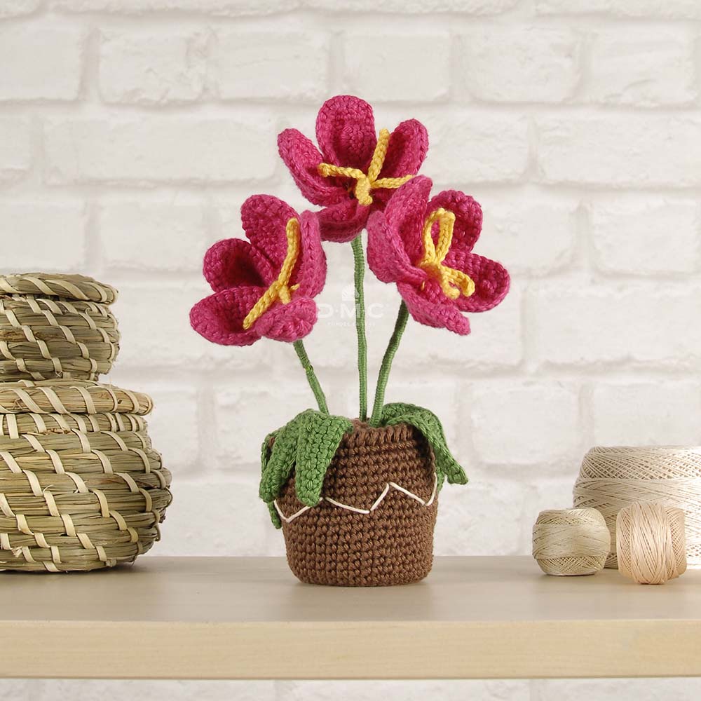 DMC Amigurumi kit bloemen haken - 1st