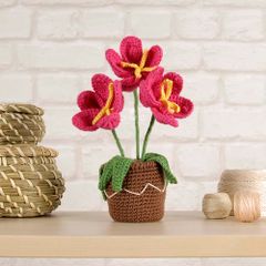 DMC Amigurumi kit bloemen haken - 1st