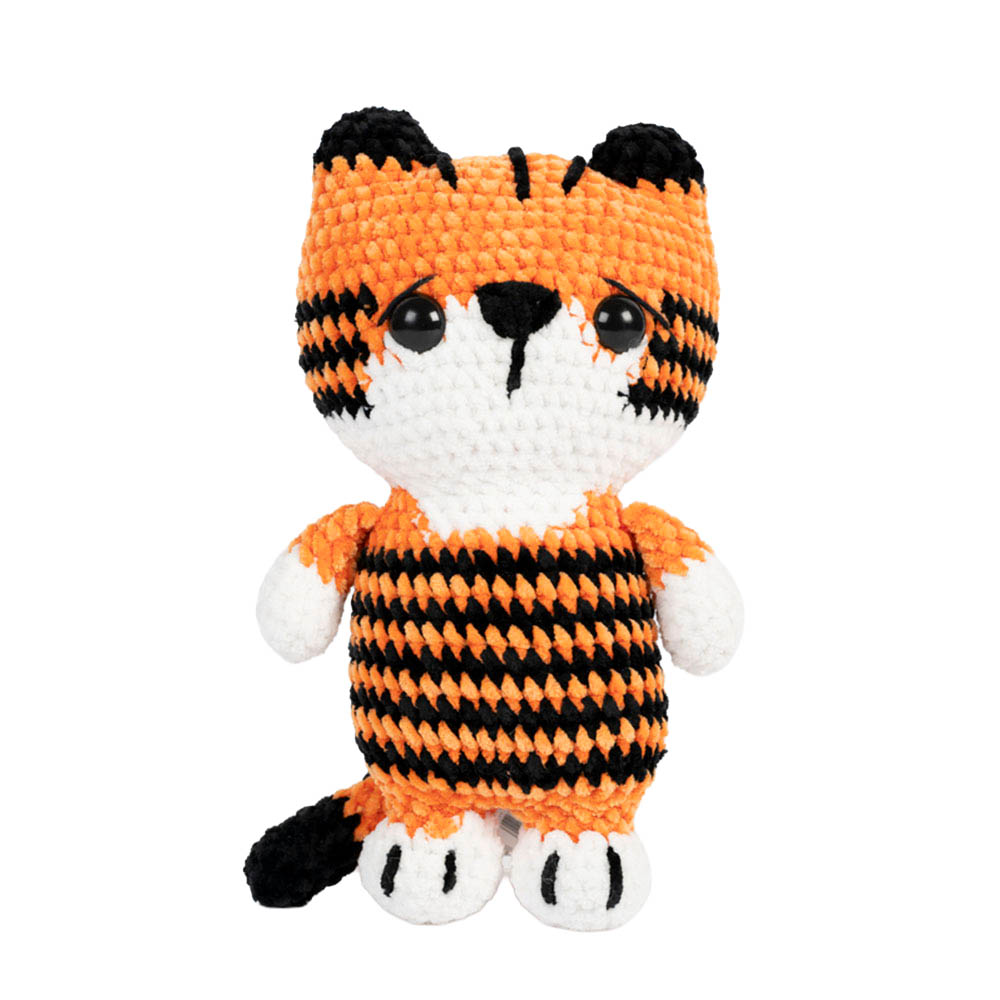 DMC Amigurumi kit zachte knuffels haken 20cm - Tijger - 1st
