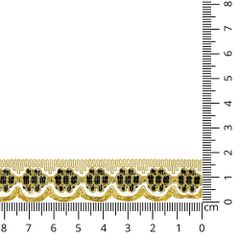 Gold gimp trim 17mm - 16.4m