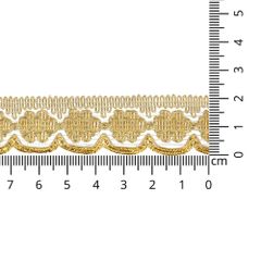 Gold gimp trim 21mm - 16.4m