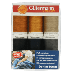 Gütermann Nähfaden-Set Denim 6x100m - 1Stk