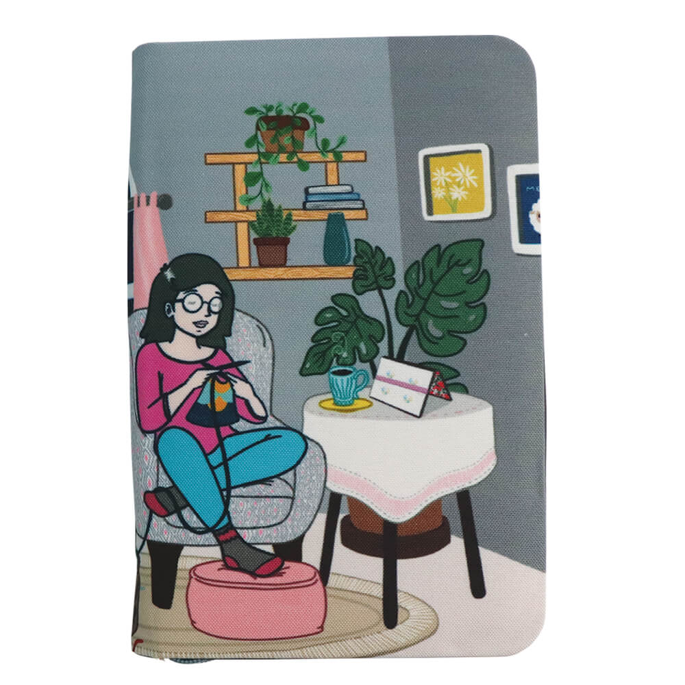 KnitPro Passion double-pointed needle case 24.5x16cm - 1pc