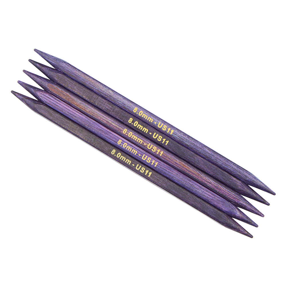 KnitPro J'adore Cubics Sokkennaalden 15cm 8.00mm - 1st