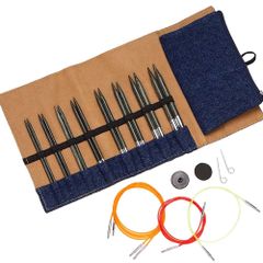KnitPro Set austauschbare Nadeln Holz Indigo - 1Stk