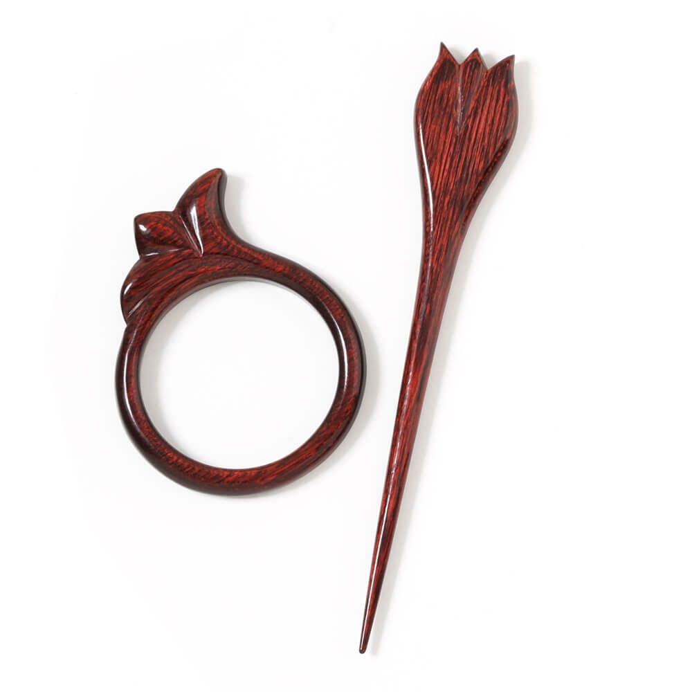 KnitPro Flora shawl pin - 1pc