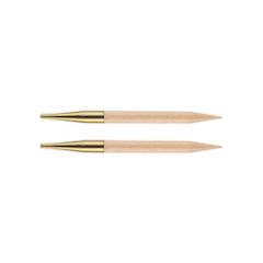 KnitPro Basix Beech interchangeable needle tips - 1pc