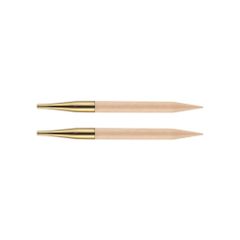 KnitPro Basix Beech interch. needle tips special - 1pc
