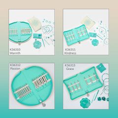 KnitPro Mindful Special ausw. Stricknldsp. Set 10cm - 1Stk