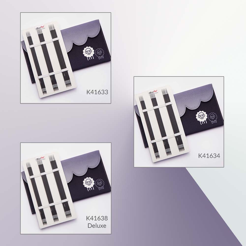 KnitPro Karbonz sokkennaaldenset 15cm 2.00-5.00cm - 1st