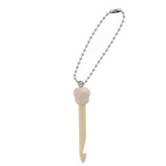 Seeknit Crochet hook key ring bamboo 6cm - 1pc