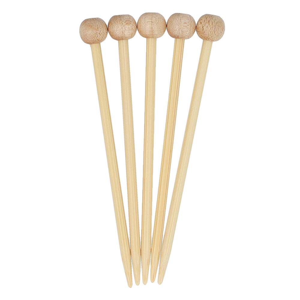 Seeknit Markeerpennen bamboe 6.5cm - 1x5st