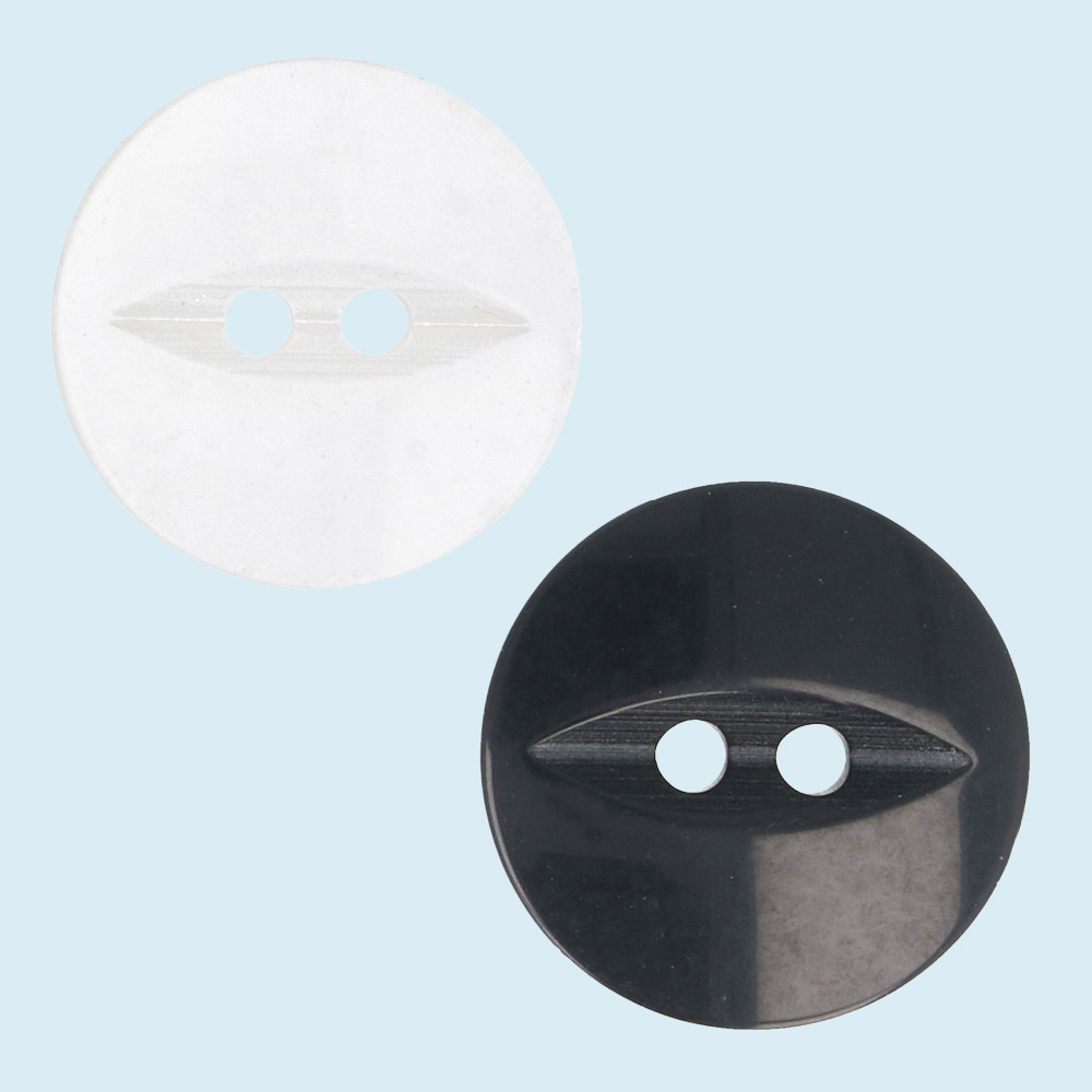 Milward Knoop fish eye 2-gaats 19mm  - 1x4st