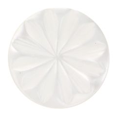 Milward Knoop dot bloem 11-15 wit - 1x4st