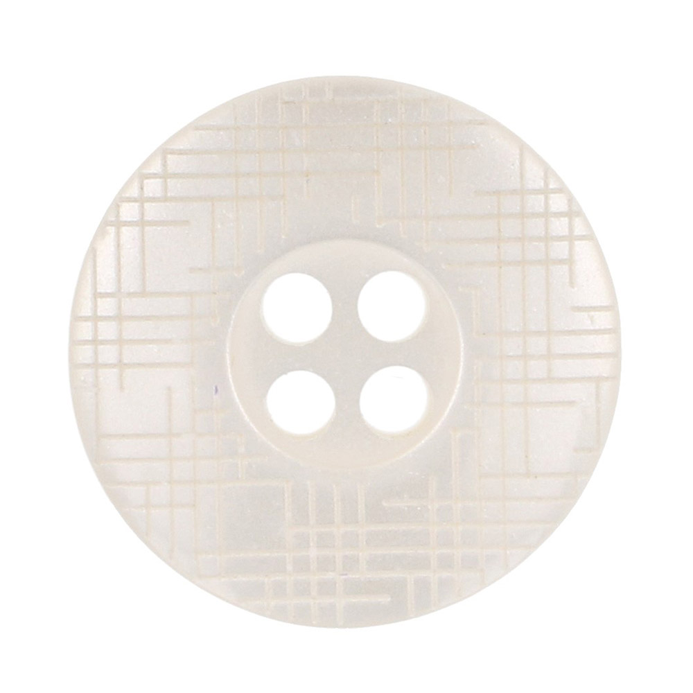 Milward Knoop 4-gaats kruis 18mm wit - 1x7st