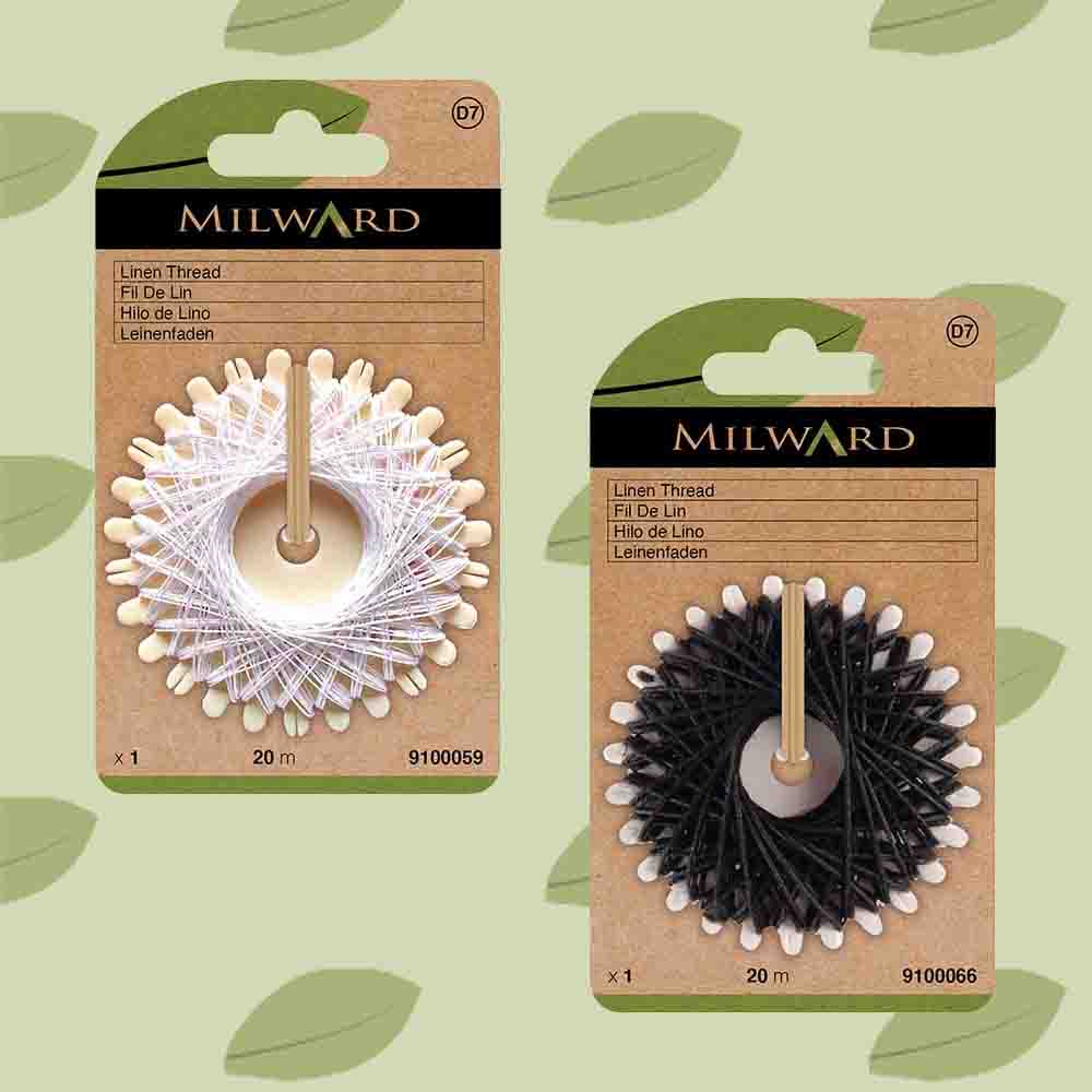 Milward Linnen draad 20mm -  5st