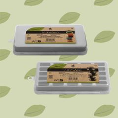 Milward Spoelendoos roze 19x9,5cm - 5st