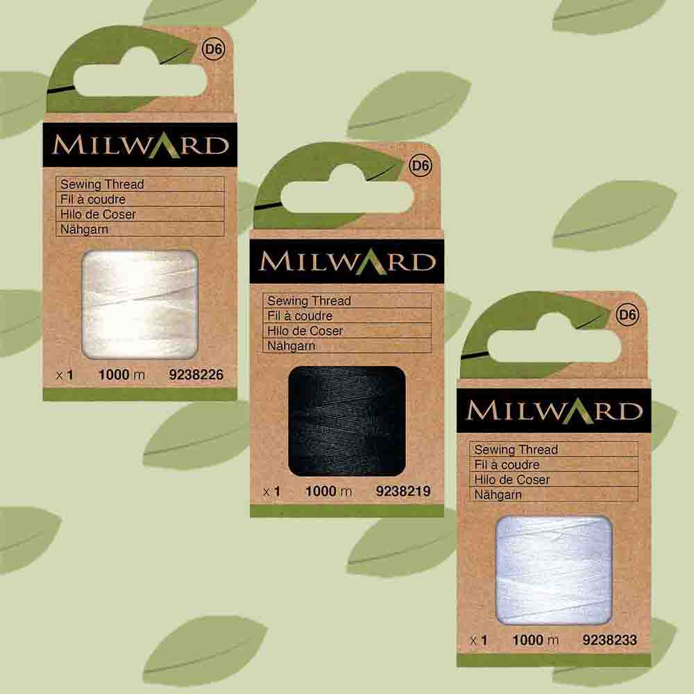 Milward Naaigaren polyester - 5x1000m