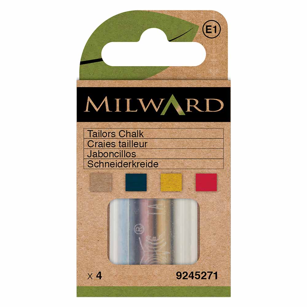Milward Kleermakerskrijt set - 5x4st