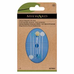 Milward Magn. pin dish deluxe w. cover & storage box -5pcs