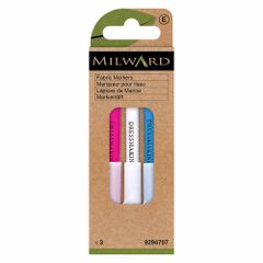 Milward Markierstift-Set auswaschbar blau-rot-weiss - 5x3Stk