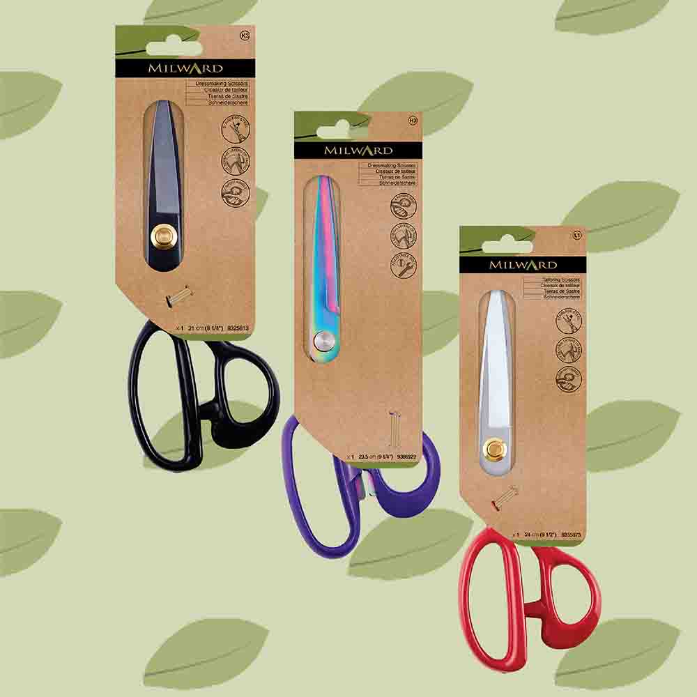 Milward Naaischaar staal 21-23,5-24cm - 3st