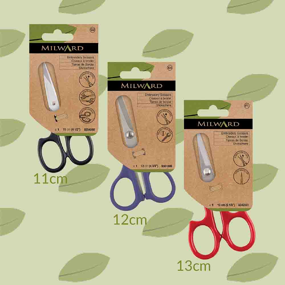 Milward Borduurschaar 11-12-13cm - 3st