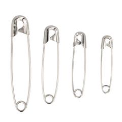 Milward Veiligheidsspelden assortiment nikkel - 5x32st