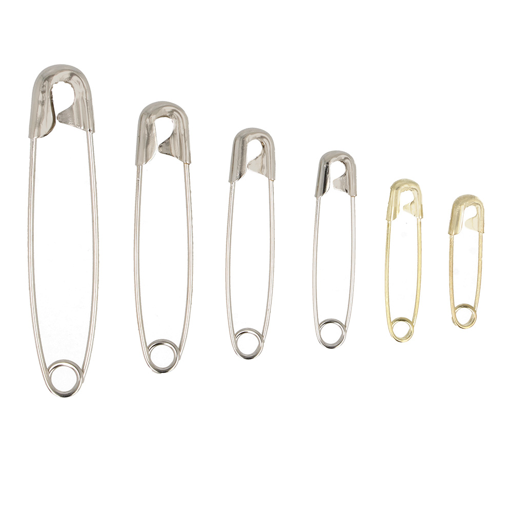 Milward Veiligheidsspelden assortiment nikkel-messing-5x40st