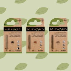 Milward Eyelets with tools 5.5mm - 5x40pcs