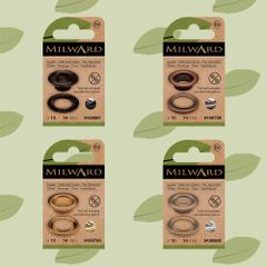 Milward Eyelets 14mm - 5x10pcs