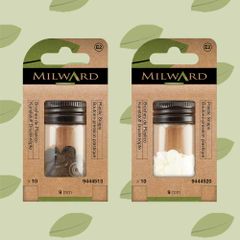Milward Snap fasteners plastic 9mm - 5x10pcs