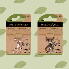 Milward Swivel snap hook 13mm - 5x2pcs
