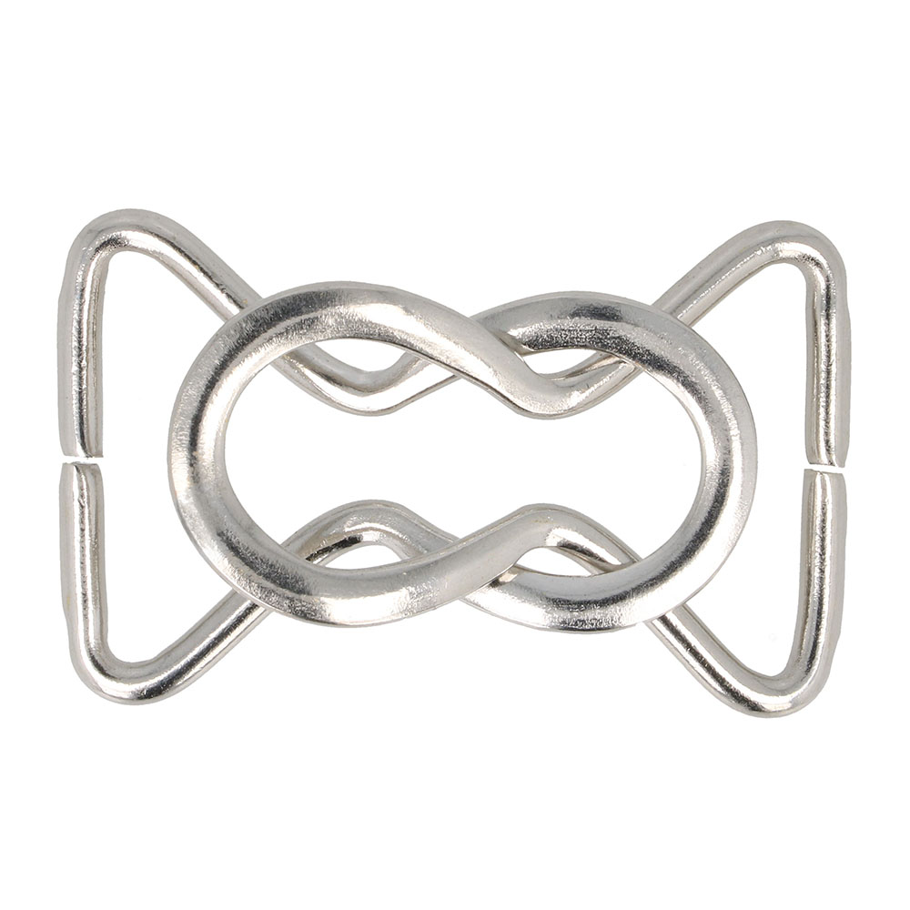 Milward Siergesp 63,5x35mm nikkel - 5st