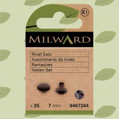 Milward Rivet sets 7mm - 5x25pcs