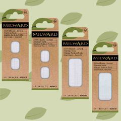 Milward Gummiband gestrickt weiß - 5x1m