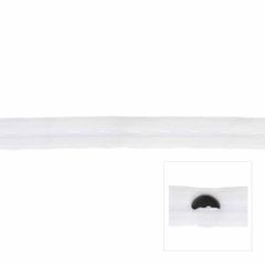 Milward Knopfloch-Gummiband weiß 15mm - 5x0,9m
