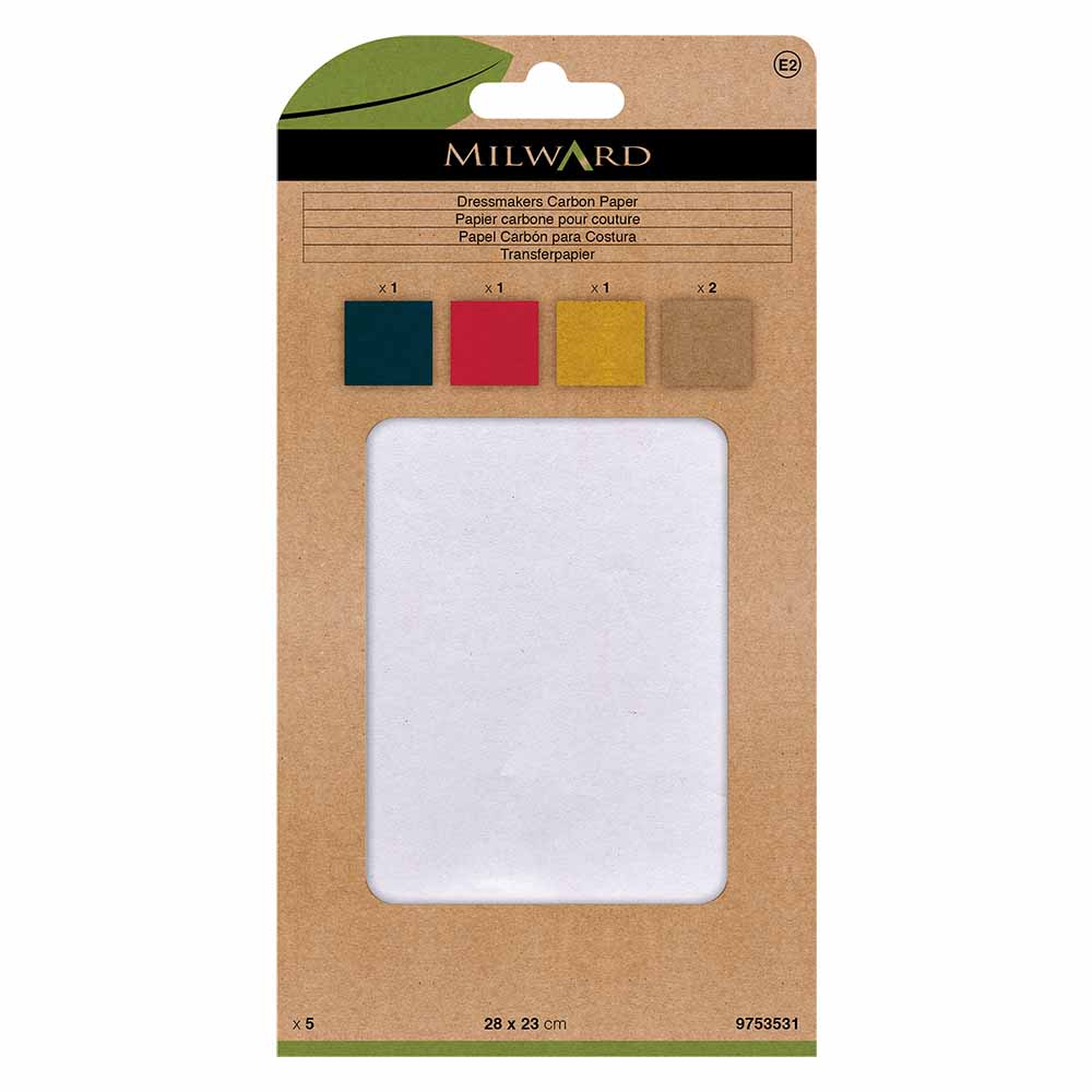 Milward Kopieerpapier voor patronen 23x28cm - 5x5st